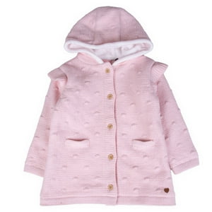 Chaleco Bebé Niña Rosado Pillin