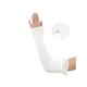 thumbnail image 3 of Guantes sin dedos de punto para mujer, adorables calentadores de brazos de encaje Y2K para chicas dulces, cosplay femenino, fiesta en club, estilo universitario, blanco, 3 of 7