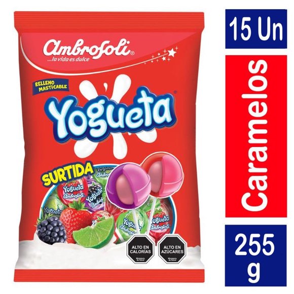Chupete Yogueta Surtida., 255 g
