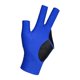 thumbnail image 3 of Guante De Billar De Tres Dedos Antideslizante Mano Izquierda Para Mujeres Hombres Jugando En Interiores Azul, 3 of 5