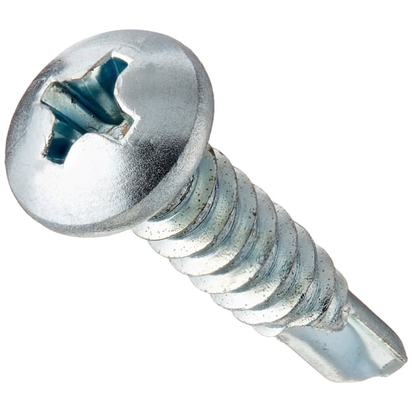 Screw Hillman Phillips con cabeza plana de 8 a 18 pulgadas x 1,9 cm, paquete de 100