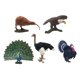 thumbnail image 3 of 5 Piezas Mini Pájaros Figuras Modelo Pájaros Artificiales Juguetes De Figura Para Ni?os Estilo De Juguete D, 3 of 5