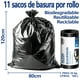 thumbnail image 2 of Aileda Bolsa De Basura Grande 80 X 120 Cms - Excelente Calidad 1 rollo con 11 unidades, 2 of 8