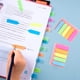 thumbnail image 4 of 400 hojas de notas adhesivas transparentes para estudiar y oficina., 4 of 6
