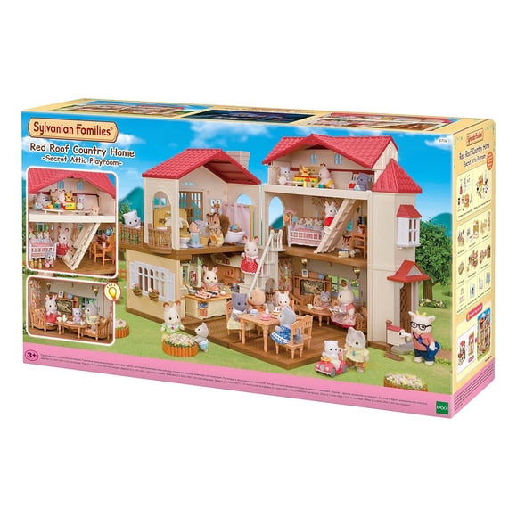 Casa Ático Secreto con Luces Sylvanian Families