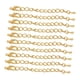 thumbnail image 1 of 10x Extensor De Cadena, Accesorios Para Hacer Joyas, Regalos De Vacaciones, Pulsera, Collar Dorado, 1 of 5