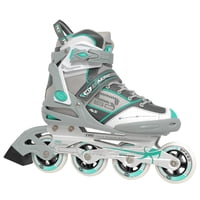 Patines En Línea Roller Derby Aerio Q-60 Mujer Menta Talla 9