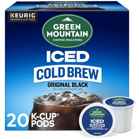 Tostadores de café Cold Brew Coffee Green Mountain, 20 cápsulas K-Cup