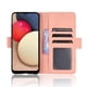 thumbnail image 3 of Funda Cartera Magnética para Samsung Galaxy A02S- Tarjetero Desmontable, Cuero PU, Soporte, 3 of 6