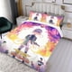 thumbnail image 3 of Jentry Chau vs. El Inframundo Conjunto de sábanas temático, trío de piezas, cómodo y amigable con la piel, diseño único, regalo de decoración para el hogar para familiares, amigos y fans,173cm *218cm, 3 of 6
