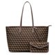 thumbnail image 1 of Bolso Tote KALIDI con monograma 3D cúbico en cuero vegano, 1 of 7