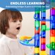 thumbnail image 5 of Juguete Joyin de Marble Run, 170 unidades, con 5 canicas que brillan en la oscuridad, 5 of 9