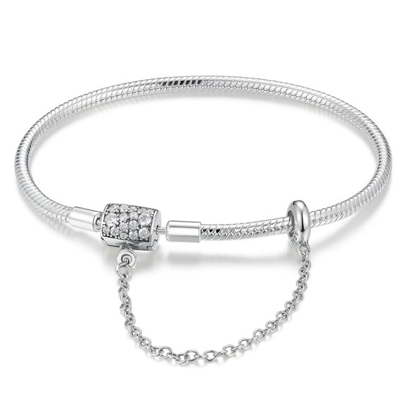 Pulsera de charms HappyStar 925 plata de ley para Pandora