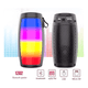 thumbnail image 2 of Parlante bluetooth portátil luces rgb led mini speaker Negro, 2 of 3