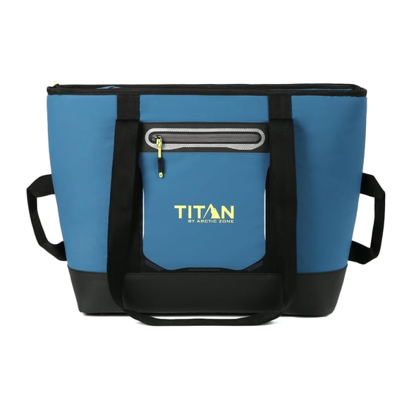 Enfriador isotérmico Titan de Arctic Zone, 20 cuartos de galón, 30 latas, azul