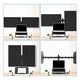 thumbnail image 5 of Soporte Escritorio Monitor Notebook Triple 10-32 Brazo, 5 of 7