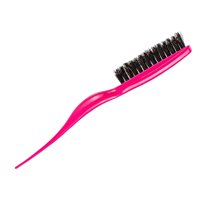 Magideal - Cepillos Para El Cabello, Peine De Cola De Portátil Profesional De 3 Filas Para El Cuidado Del Cabello Cuero Cabelludo Peinado Salón De , Rosa Roja