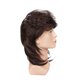 thumbnail image 5 of Peluca Baruisi de los 80 para hombre, salmonete, marrón, cosplay para Halloween, 5 of 7