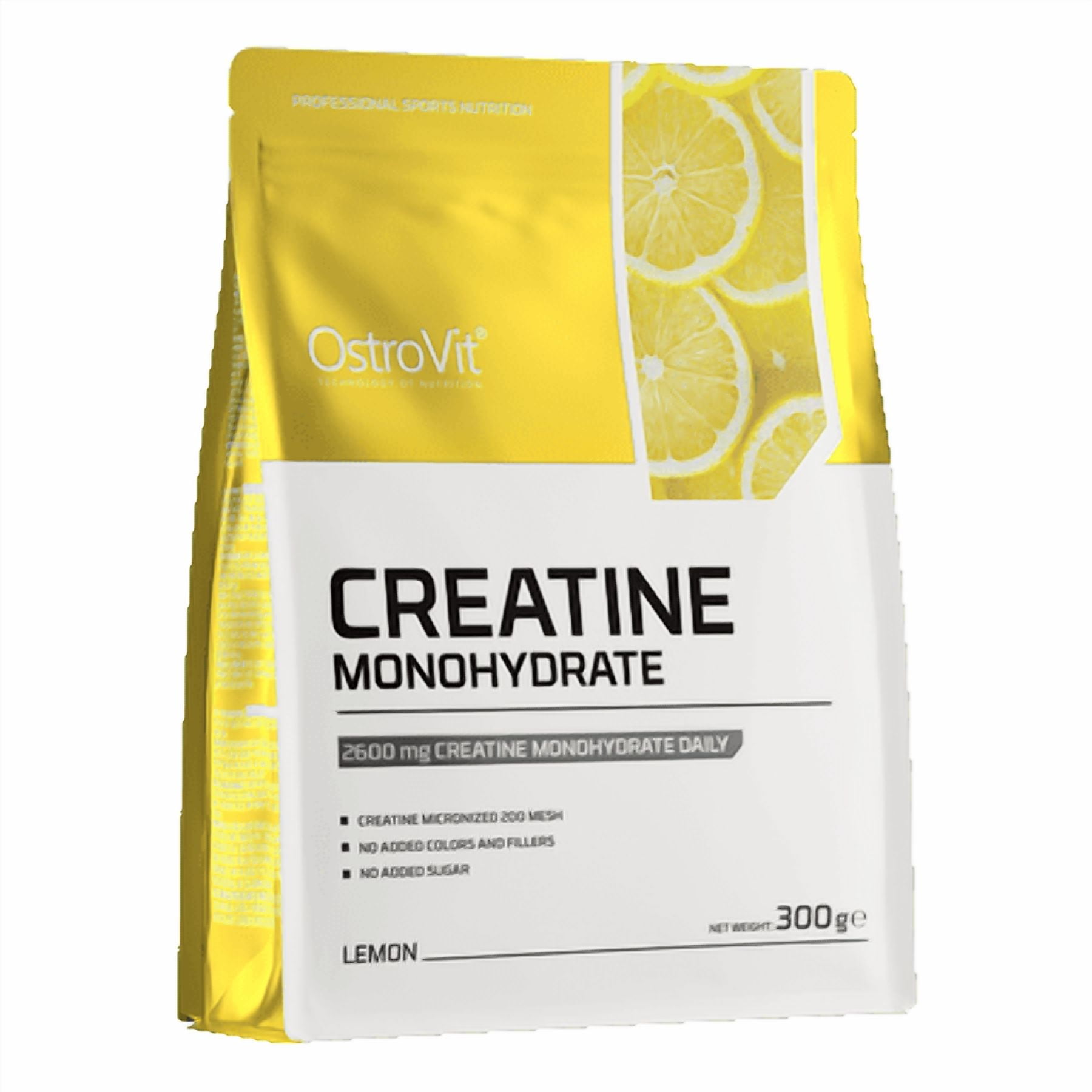 Ostrovit - Creatina Monohidratada 300 Gr Lemon