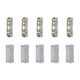 thumbnail image 1 of Kit De 10 Tuercas Para Conectores De Cables De Primera Calidad De 10 AWG Para Aplicaciones Eléctricas Marinas Automotrices, 1 of 3
