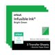 thumbnail image 1 of Hojas de transferencia Cricut Infusible Ink verde brillante 30x30 cm, 1 of 9