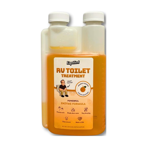 Digestor negro líquido para tratamiento de inodoros RV, 480 ml