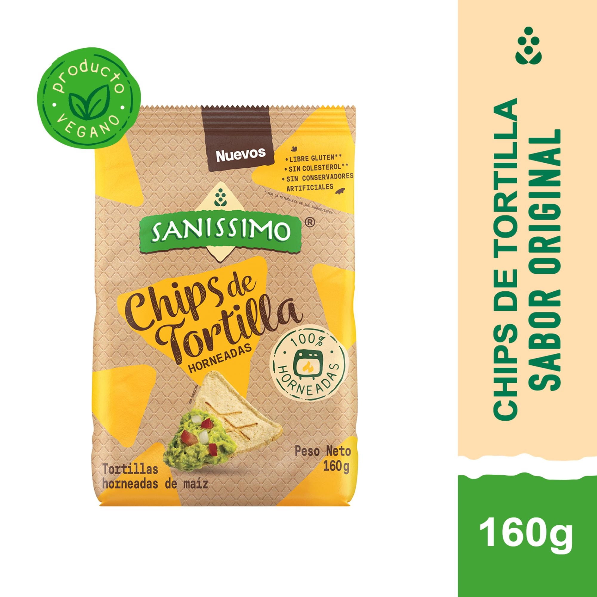 Tortillas Maíz Original Bolsa 160 g Sanissimo