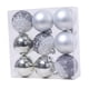 thumbnail image 2 of 9x Bolas De Navidad Decorativas Decoración Del Hogar Para Restaurantes Chimeneas Cumpleaños Plata, 2 of 3