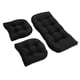 thumbnail image 4 of Sofá Cojín Banco Cojín Silla De Oficina Cojín Trasero Espesar Negro, 4 of 5