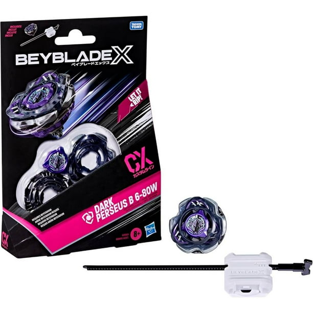 BOTAN BlackLabel ＋クリオネ BlackLabel セット Beyblade X - Starter Pack CX - Dark Perseus B 6-80W Defense Type