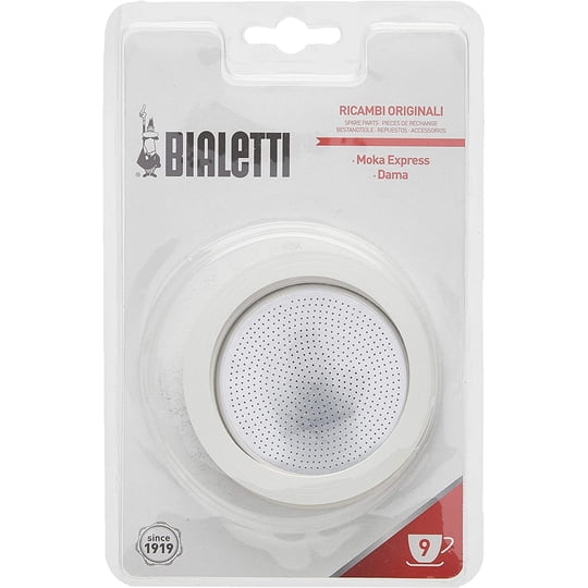 Juntas Y Filtro De Repuesto Para Cafeteras Espresso Bialetti Con Estufa De 9 Tazas