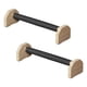 thumbnail image 4 of Barra de empuje 2x Paralletas Anti slip estable Manijas de flexión estable Manjas de empuje de madera resistente para hombres Ejercicio de entrenamien 40 cm, 4 of 5
