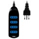 thumbnail image 3 of Alargador Extension 4 Entradas 5Mts Negro, 3 of 7