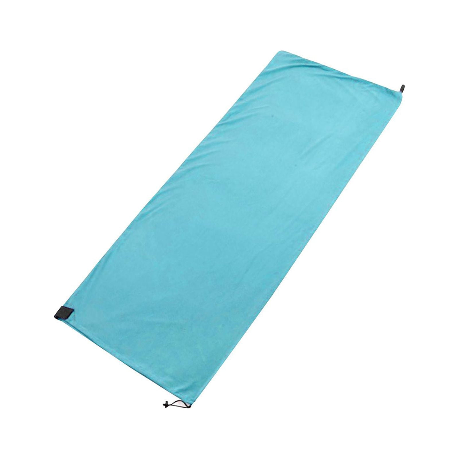 Ioensy - Saco De Dormir Forro Sábana Para Dormir Manta Para Acampar Multiuso Cremallera De Tamaño Completo Azul