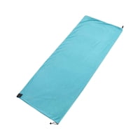 Ioensy - Saco De Dormir Forro Sábana Para Dormir Manta Para Acampar Multiuso Cremallera De Tamaño Completo Azul