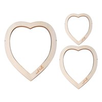 Bothyi - 3X Moldes Para Cortar Macramé, Pulsera Artesanal, Artesanía De Madera Duradera, Manualidades En Forma De Corazón