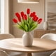 thumbnail image 5 of Ramos De 12 Tulipanes Artificiales Flor Decoración Tulipan rojo Talla Única, 5 of 6