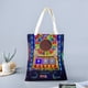 thumbnail image 2 of Rock Paper Scissors Bolso de tela con estampado de lienzo para mujer, bolsa de compras reutilizable y estética, con cremallera interior, regalo para mujer, 35 × 40 cm., 2 of 6