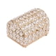 thumbnail image 1 of Joyero De Cristal Estilo Europeo Pendientes Baratija Organizador Caja Decorativa L, 1 of 3
