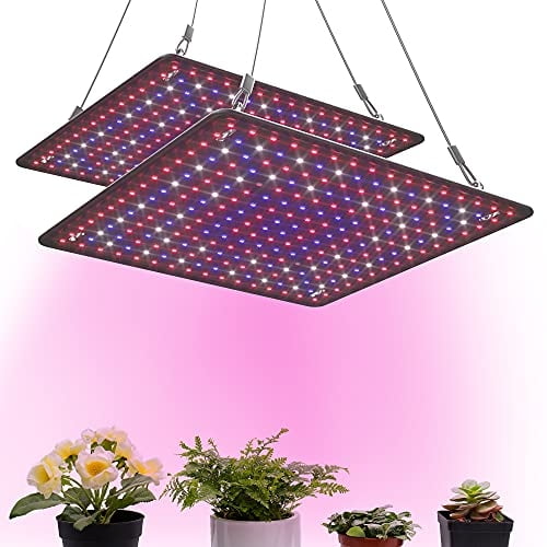 Panel De Luz Led Para Cultivo Uallhome, 200 W, Espectro Completo, X2