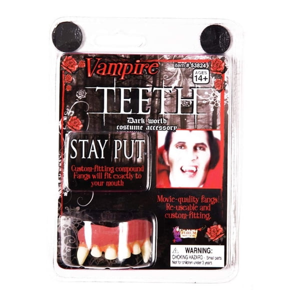 Accesorio Vampire Teeth Forum Novelties New Deluxe