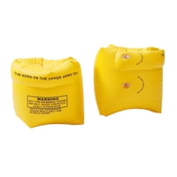 Magideal - Brazaletes De Natación Inflables Brazaletes De Natación De Piscina De Dibujos Animados Para Niños Niñas Niños Amarillo