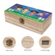 thumbnail image 3 of Chu Chu TV Caja Organizadora de Madera Rústica - Caja Decorativa Multifuncional para Escritorio, Hogar, Oficina, Joyas y Manualidades, 3 of 6