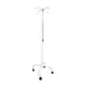 thumbnail image 1 of Barra Pedestal Porta Suero Portatil Esmaltado Con Ruedas, 1 of 3