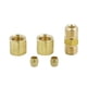 thumbnail image 2 of Acoplamiento de tubo Legines 3/8" OD x 3/8" OD, paquete de 2, 2 of 7