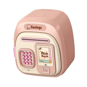 Bothyi - Alcancía Electrónica Con Dibujos Animados Para Niños Y Niñas, Color Rosa