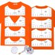 thumbnail image 1 of Regla MFJUNS 10 piezas Guía para camisetas adultas y juveniles, 1 of 7