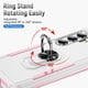 thumbnail image 4 of Para Samsung Galaxy A17 5G Funda con Soporte de Anillo Metálico de Rotación de 360° [Soporte Magnético para Auto] a Prueba de Golpes Resistente Protección de Cuerpo Completo de Alta Resistencia, 4 of 9