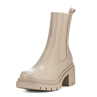 Botin Beige Casual Mujer Weide Zs22