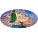 thumbnail image 1 of El Grinch Alfombra Redonda de Felpa Coral, Antideslizante, No Desprende Pelusas, Lavable y Duradera para Salón, Dormitorio y Habitación de Niños 60cm, 1 of 6